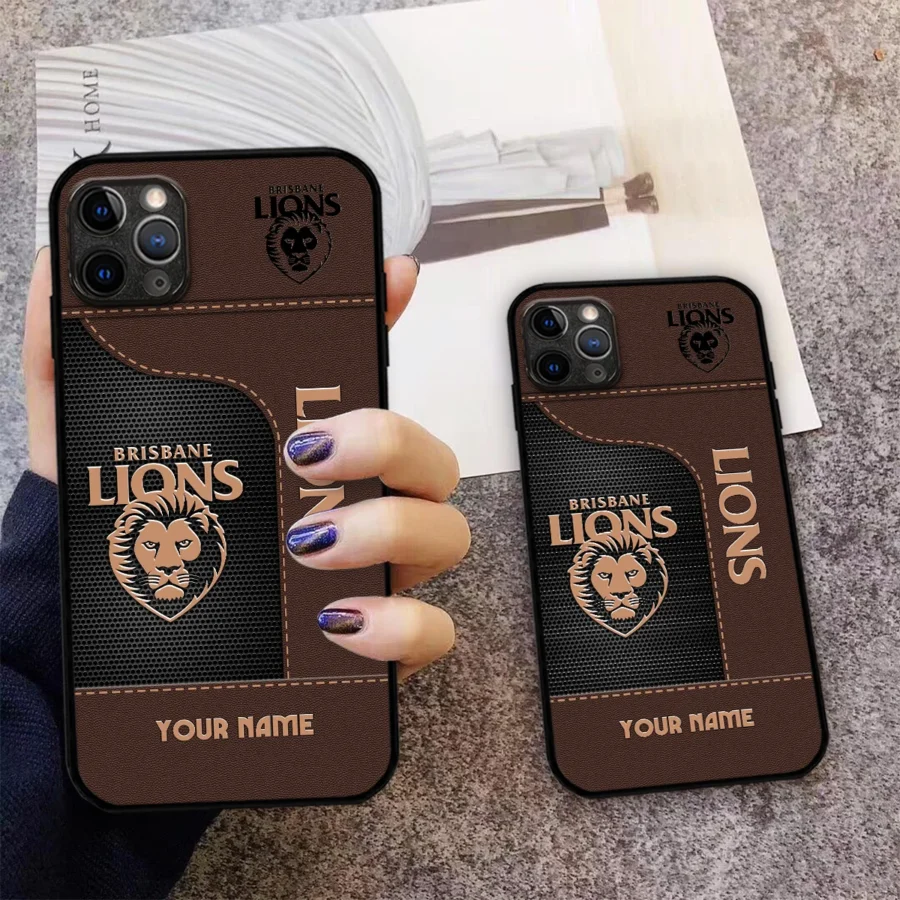 AFL Brisbane Lionss Phone Case – Dustproof, Scratch & Shock Resistant – HOAFL220725PC01BL - Image 6