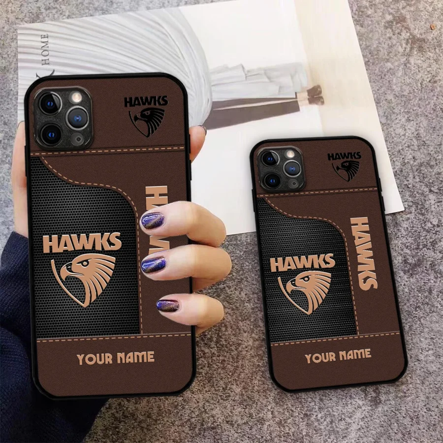 AFL Hawthorn Hawkss Phone Case – Dustproof, Scratch & Shock Resistant – HOAFL220725PC01HAW - Image 6