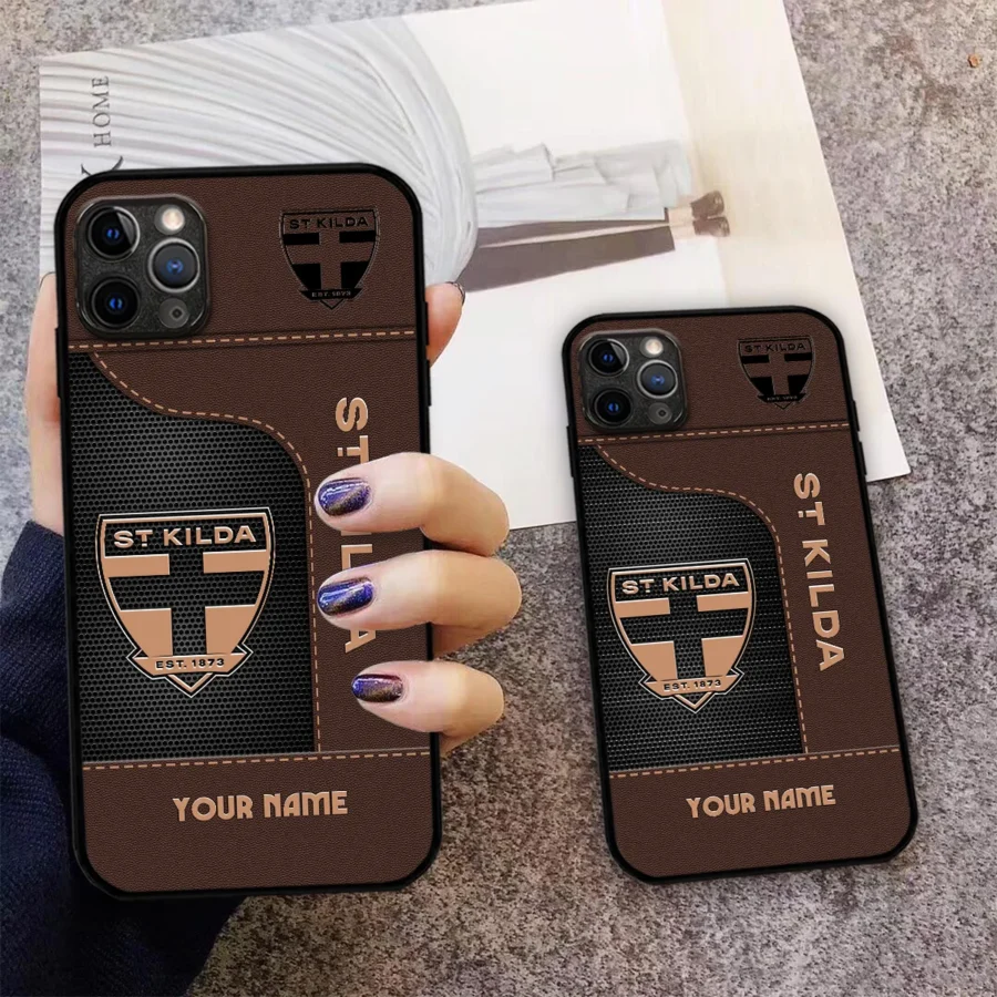 AFL St Kilda Saintss Phone Case – Dustproof, Scratch & Shock Resistant – HOAFL220725PC01STK - Image 6