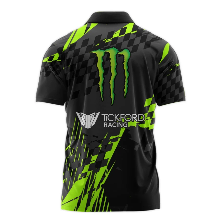 Monster Castrol Racing Exclusive Logo Polo Shirt HOSPC040725A01TF-PL - Image 3