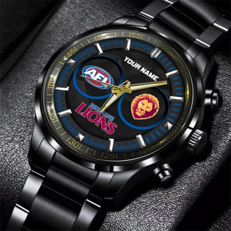 AFL Brisbane Lions Stainless Steel Watch Gift For Fans – HOAFL210725WA01BL