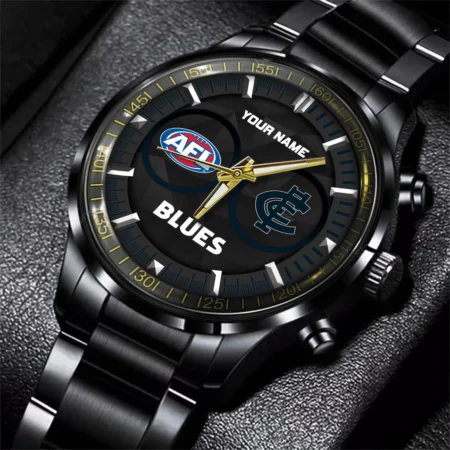 AFL Carlton Blues Stainless Steel Watch Gift For Fans – HOAFL210725WA01CARL