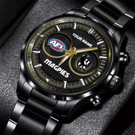 AFL Collingwood Magpies Stainless Steel Watch Gift For Fans – HOAFL210725WA01COLL