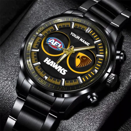 AFL Hawthorn Hawks Stainless Steel Watch Gift For Fans – HOAFL210725WA01HAW