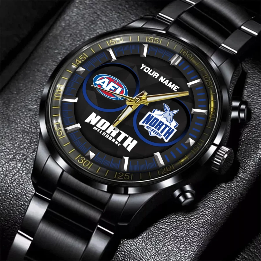 AFL North Melbourne Kangaroos Stainless Steel Watch Gift For Fans – HOAFL210725WA01NMFC