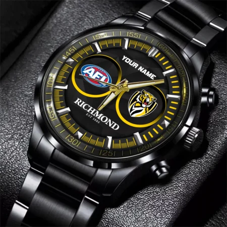 AFL Richmond Tigers Stainless Steel Watch Gift For Fans – HOAFL210725WA01RICH