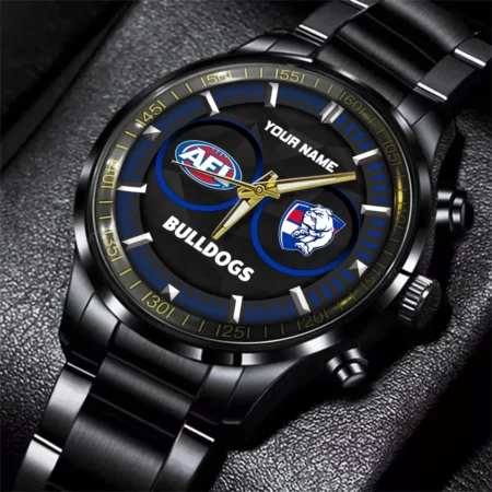 AFL Western Bulldogs Stainless Steel Watch Gift For Fans – HOAFL210725WA01WB