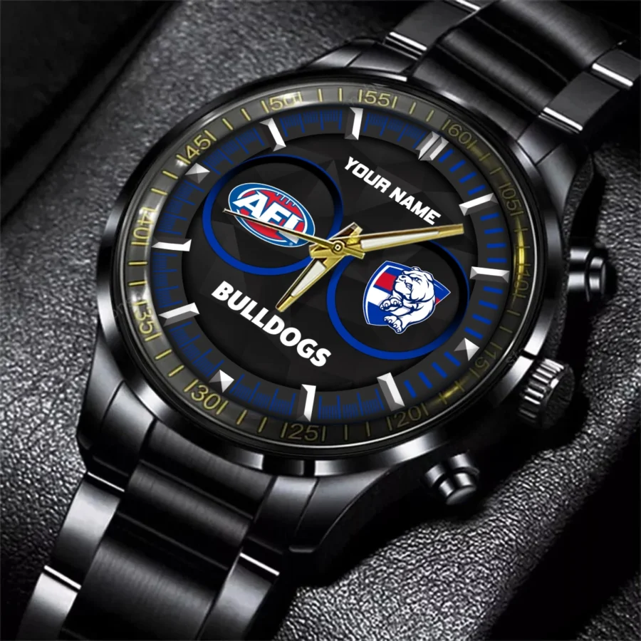 AFL Western Bulldogs Stainless Steel Watch Gift For Fans – HOAFL210725WA01WB