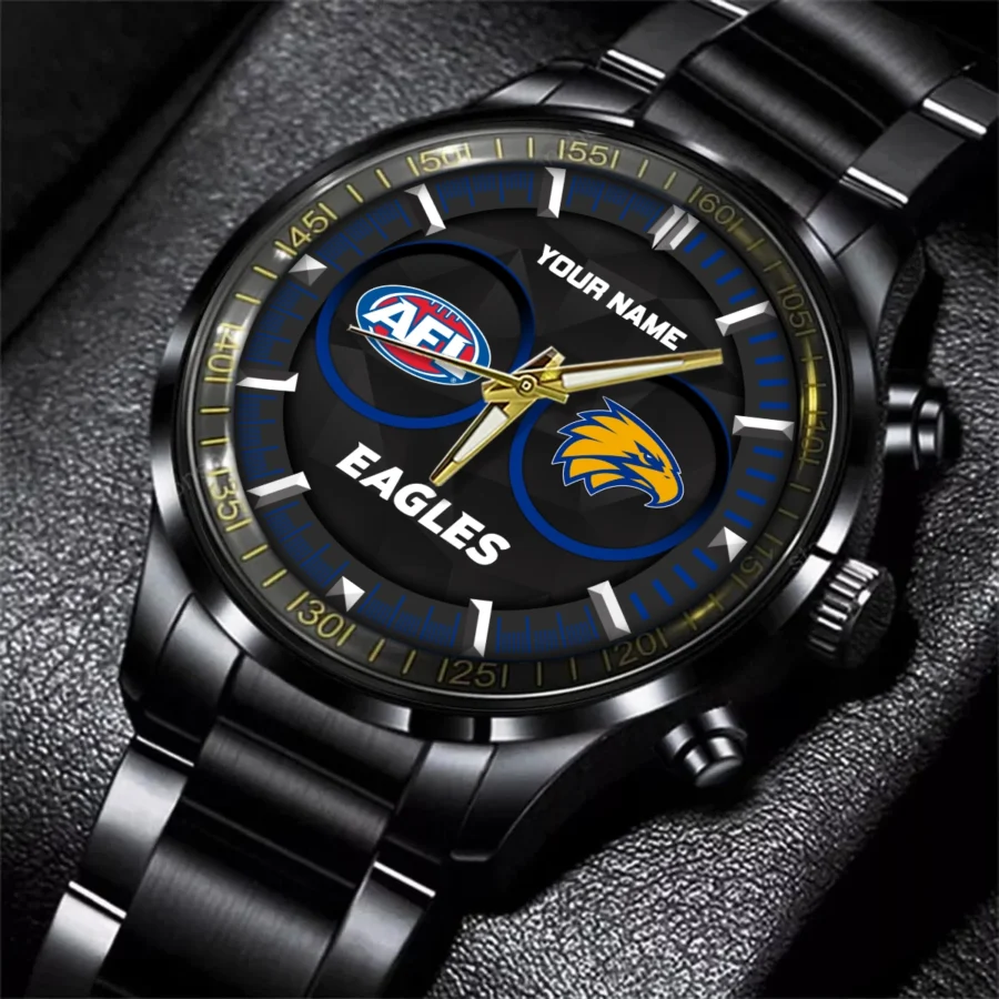 AFL West Coast Eagles Stainless Steel Watch Gift For Fans – HOAFL210725WA01WCE