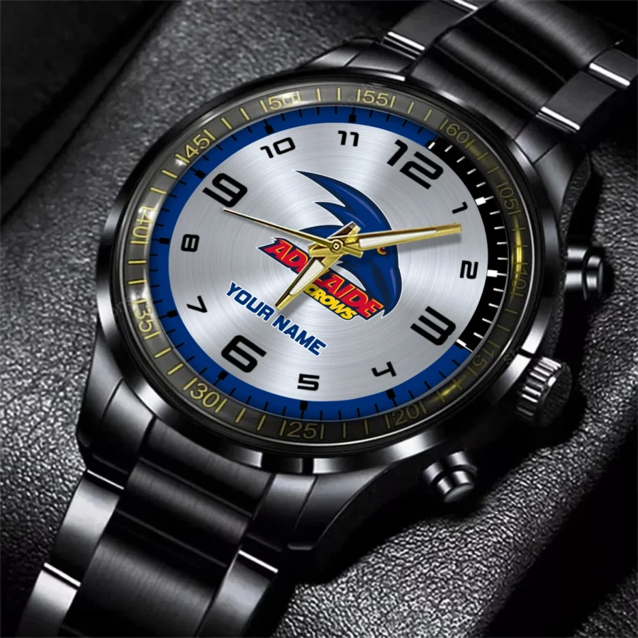AFL Adelaide Crows Stainless Steel Watch Gift For Fans – HOAFL210725WA02ADEL