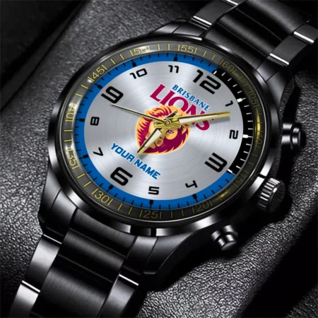AFL Brisbane Lions Stainless Steel Watch Gift For Fans – HOAFL210725WA02BL