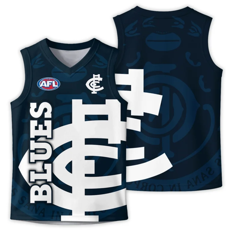 AFL Carlton Blues Sports Jersey Gift For Fans – HOAFL300725JS01CARL