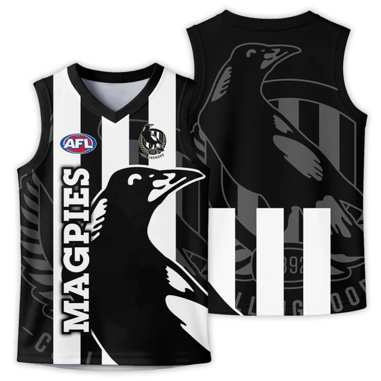 AFL Collingwood Magpies Sports Jersey Gift For Fans – HOAFL300725JS01COLL