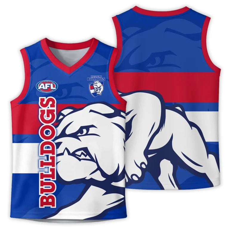 AFL Western Bulldogs Sports Jersey Gift For Fans – HOAFL300725JS01WB