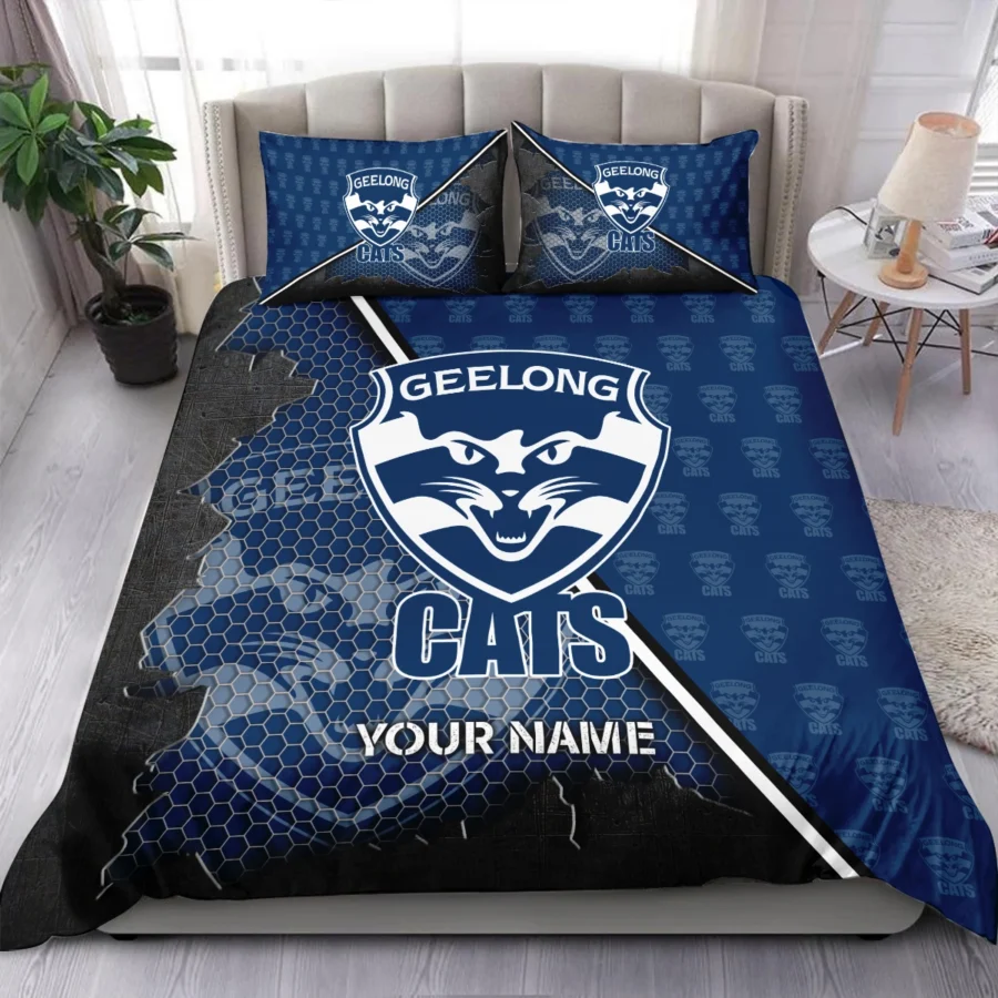 AFL Geelong Cats Bedding Set Gift For Fans – HOAFL070725BD01GEEL - Image 3