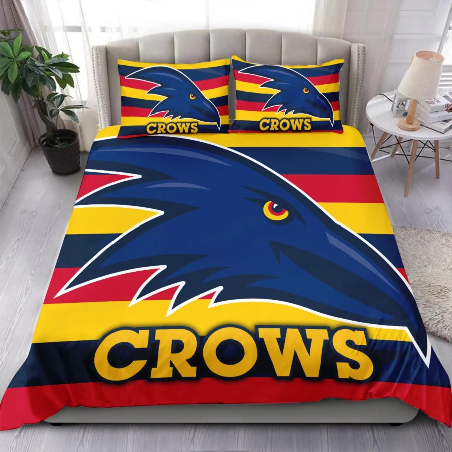 AFL Adelaide Crows Bedding Set Gift For Fans – HOAFL080725BD01ADEL - Image 3