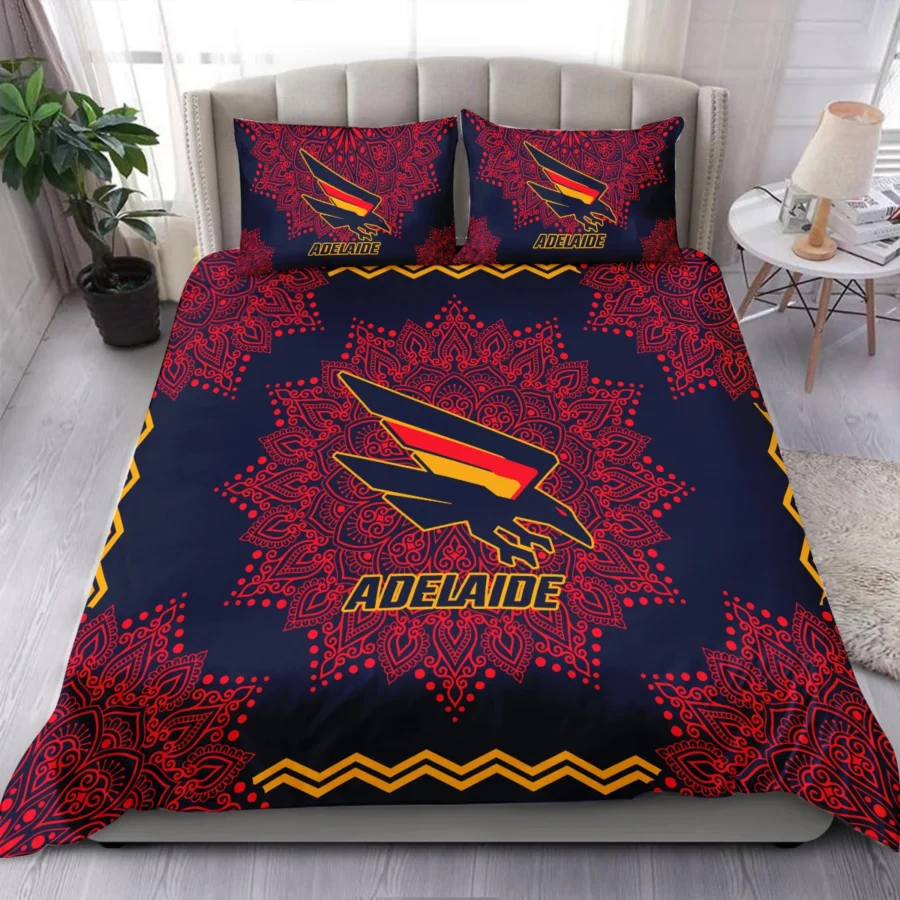 AFL Adelaide Crows Bedding Set Gift For Fans – HOAFL090725BD01ADEL - Image 3
