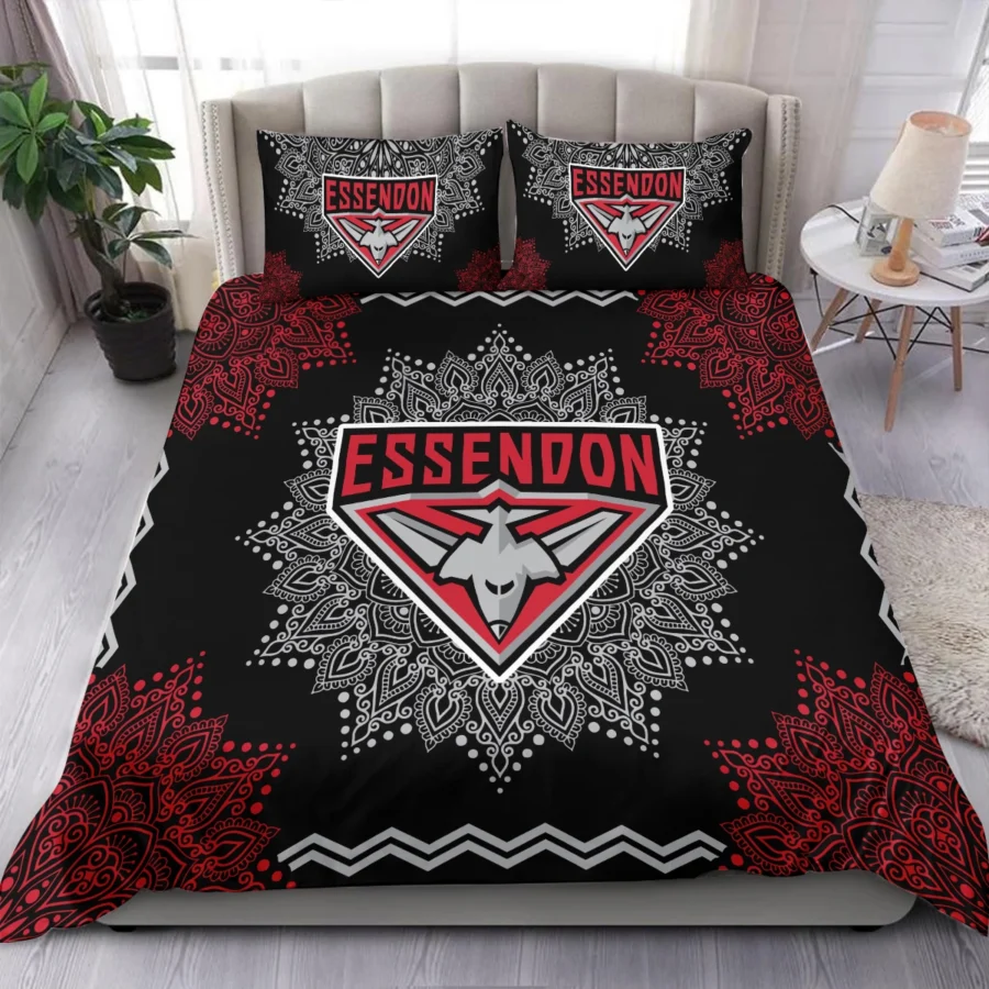 AFL Essendon Bombers Bedding Set Gift For Fans – HOAFL090725BD01ESS - Image 3