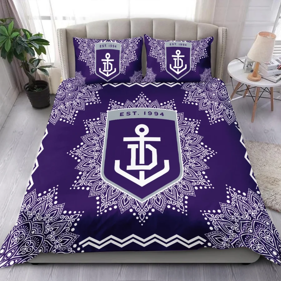 AFL Fremantle Dockers Bedding Set Gift For Fans – HOAFL090725BD01FRE - Image 3