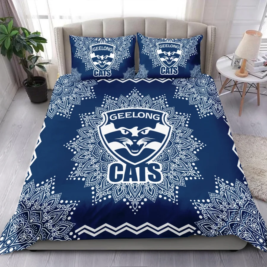 AFL Geelong Cats Bedding Set Gift For Fans – HOAFL090725BD01GEEL - Image 3