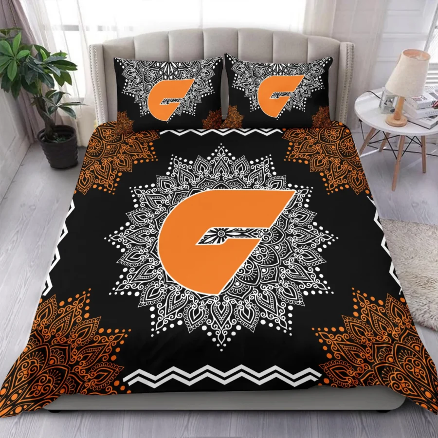 AFL GWS Giants Bedding Set Gift For Fans – HOAFL090725BD01GWS - Image 3
