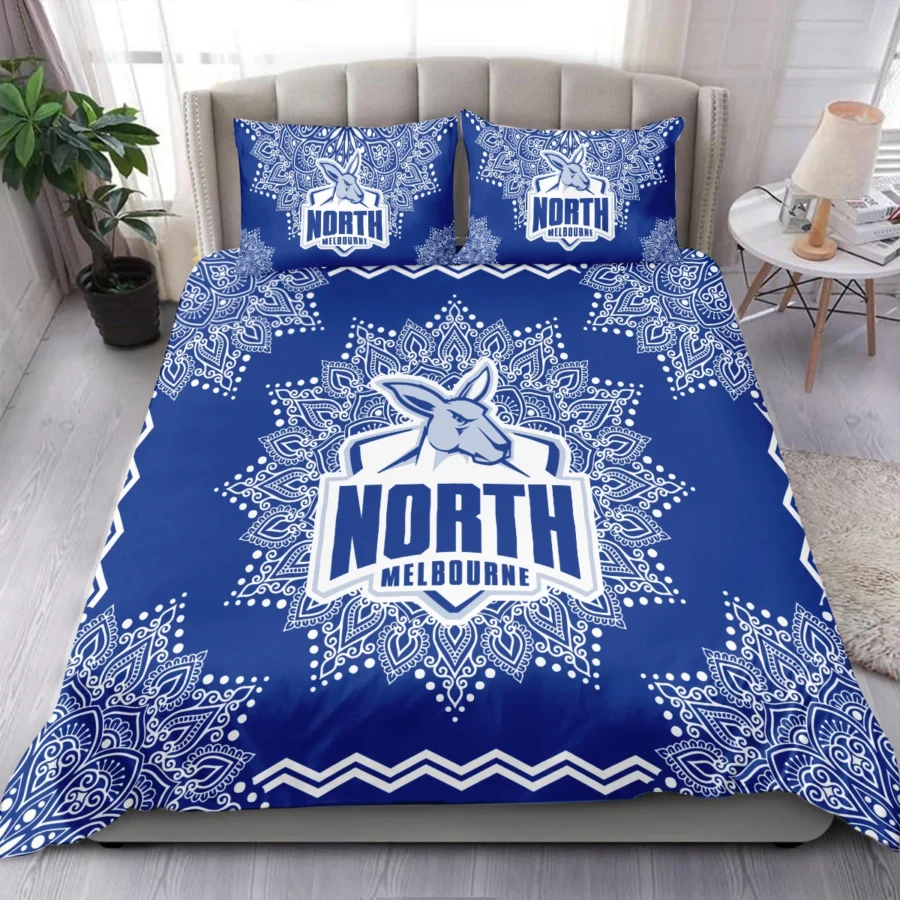 AFL North Melbourne Kangaroos Bedding Set Gift For Fans – HOAFL090725BD01NMFC - Image 3