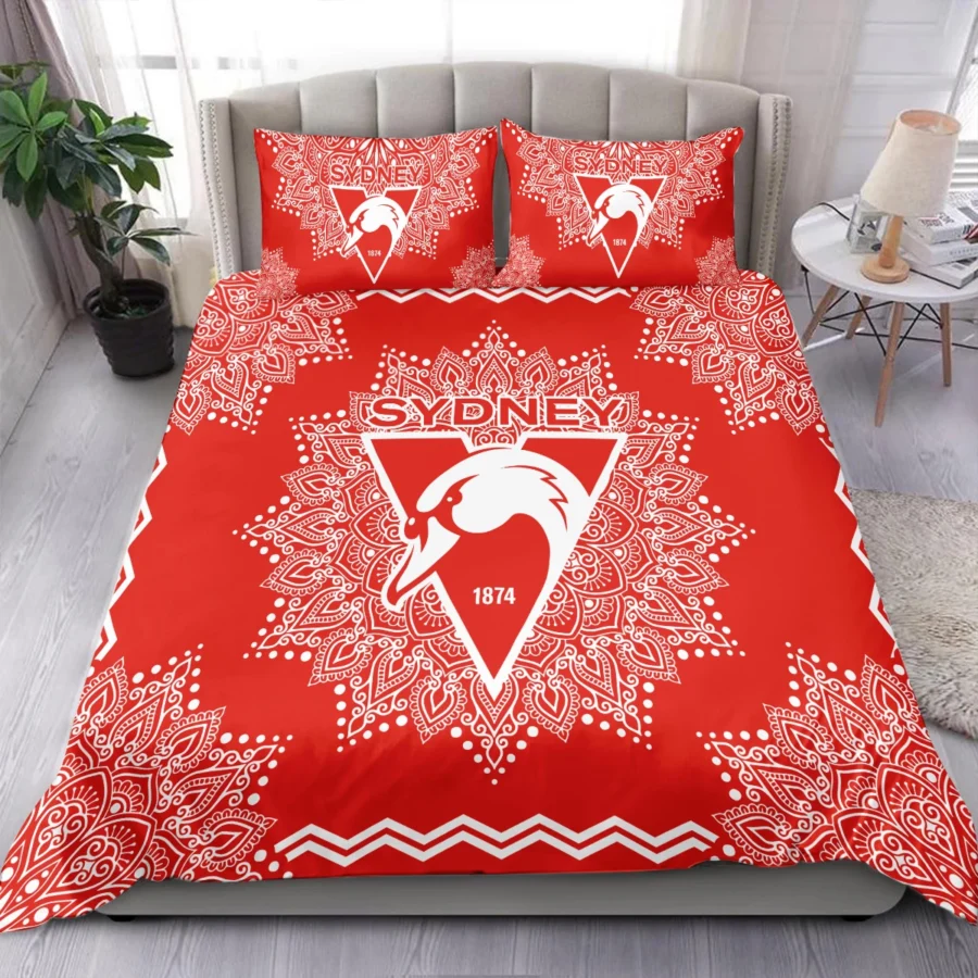 AFL Sydney Swans Bedding Set Gift For Fans – HOAFL090725BD01SYD - Image 3