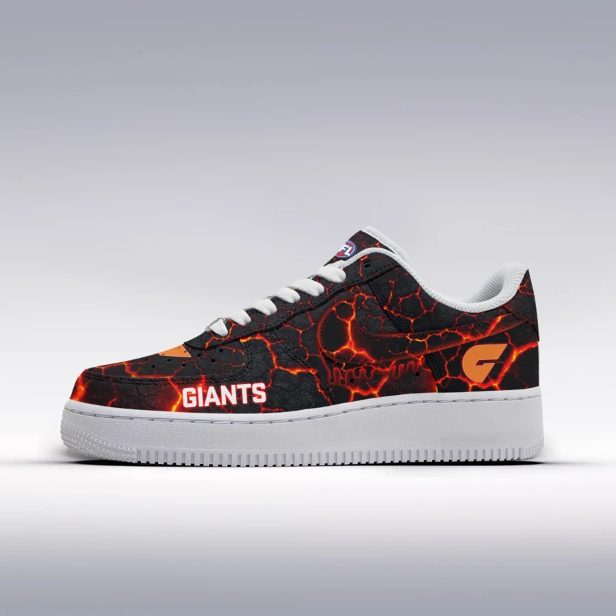 AFL GWS Giants Custom Air Low-Top Sneakers Gift For Fans – HOAFL120725AF01GWS - Image 2