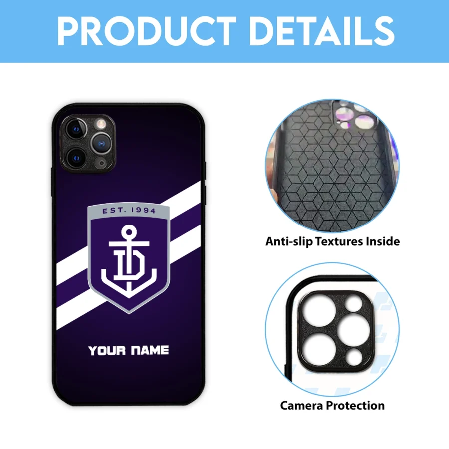 AFL Fremantle Dockers Phone Case – Dustproof, Scratch & Shock Resistant – HOAFL020725PC01FRE - Image 6