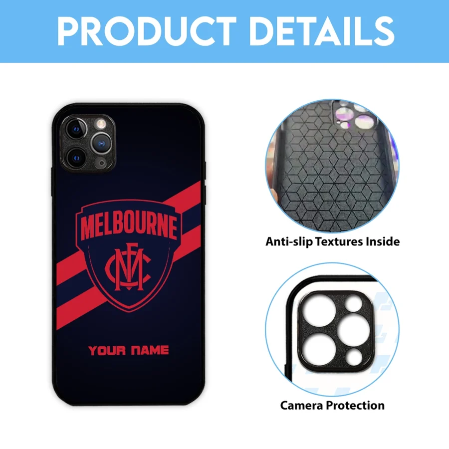 AFL Melbourne Demons Phone Case – Dustproof, Scratch & Shock Resistant – HOAFL020725PC01MELB - Image 6
