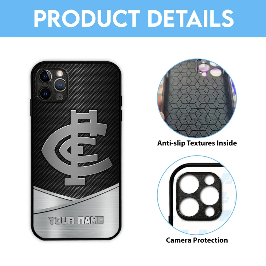 AFL Carlton Blues Phone Case – Dustproof, Scratch & Shock Resistant – HOAFL040725PC01CARL - Image 6