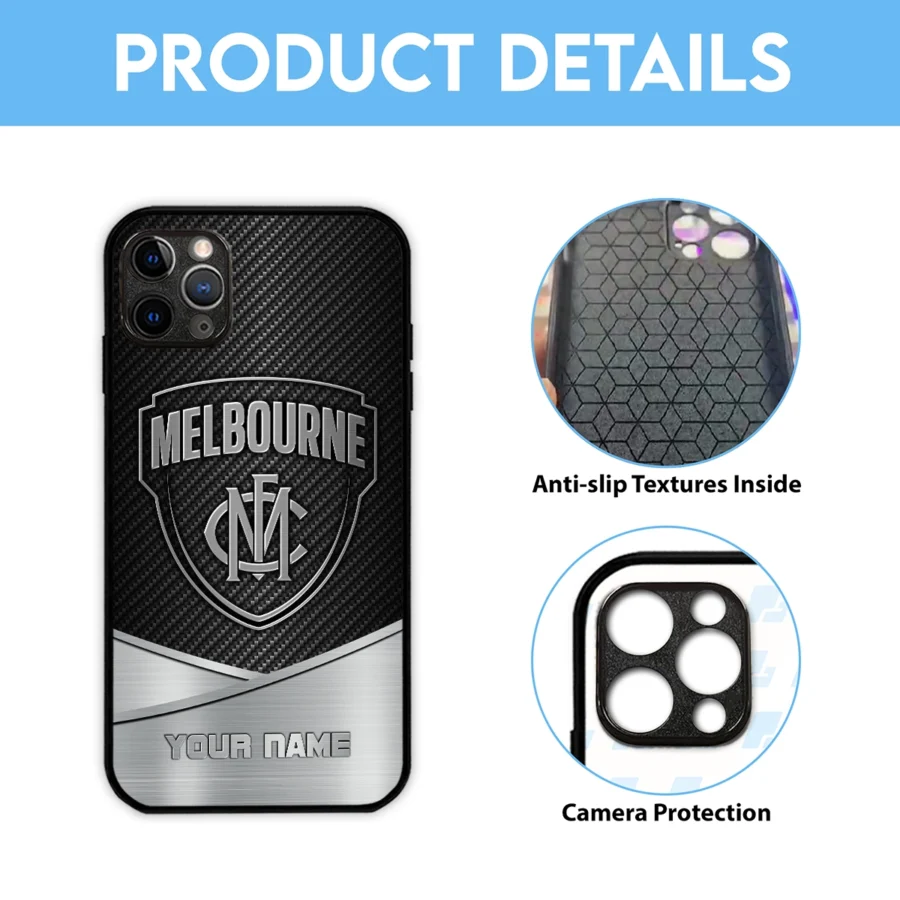 AFL Melbourne Demons Phone Case – Dustproof, Scratch & Shock Resistant – HOAFL040725PC01MELB - Image 6