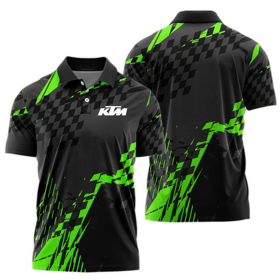 KTM Motorcycles Exclusive Logo Polo Shirt HOMO190725A01KTM-PL - Image 3