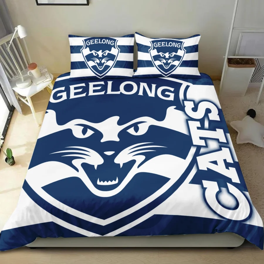 AFL Geelong Cats Bedding Set Gift For Fans – HOAFL080725BD01GEEL - Image 4