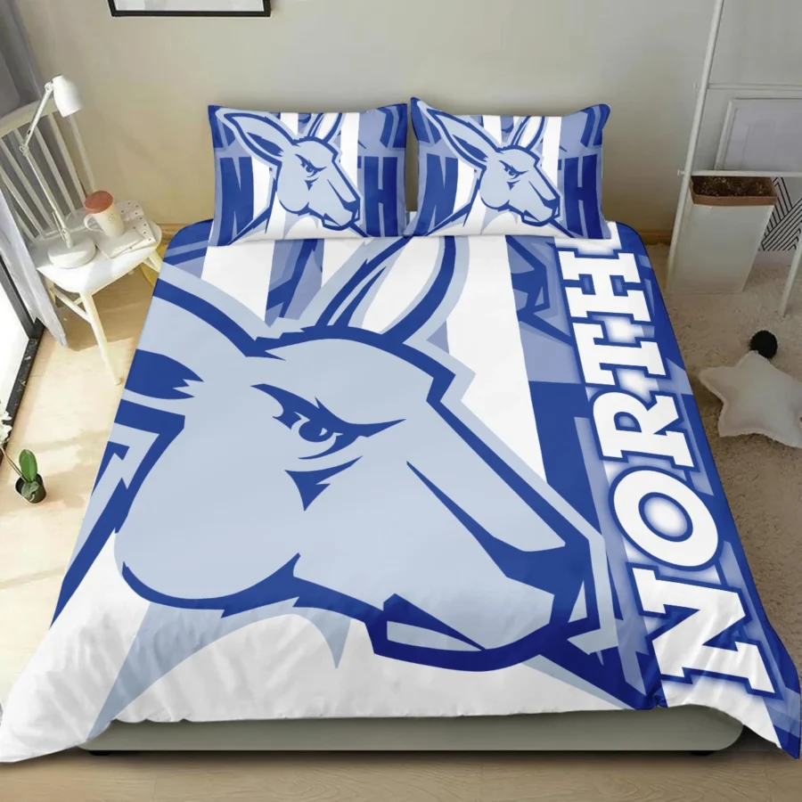 AFL North Melbourne Kangaroos Bedding Set Gift For Fans – HOAFL080725BD01NMFC - Image 4