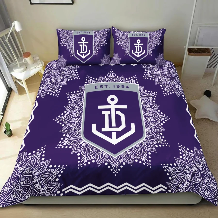 AFL Fremantle Dockers Bedding Set Gift For Fans – HOAFL090725BD01FRE - Image 4