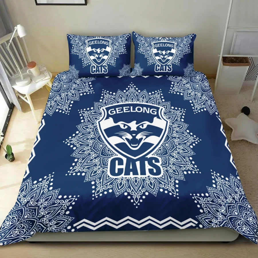 AFL Geelong Cats Bedding Set Gift For Fans – HOAFL090725BD01GEEL - Image 4
