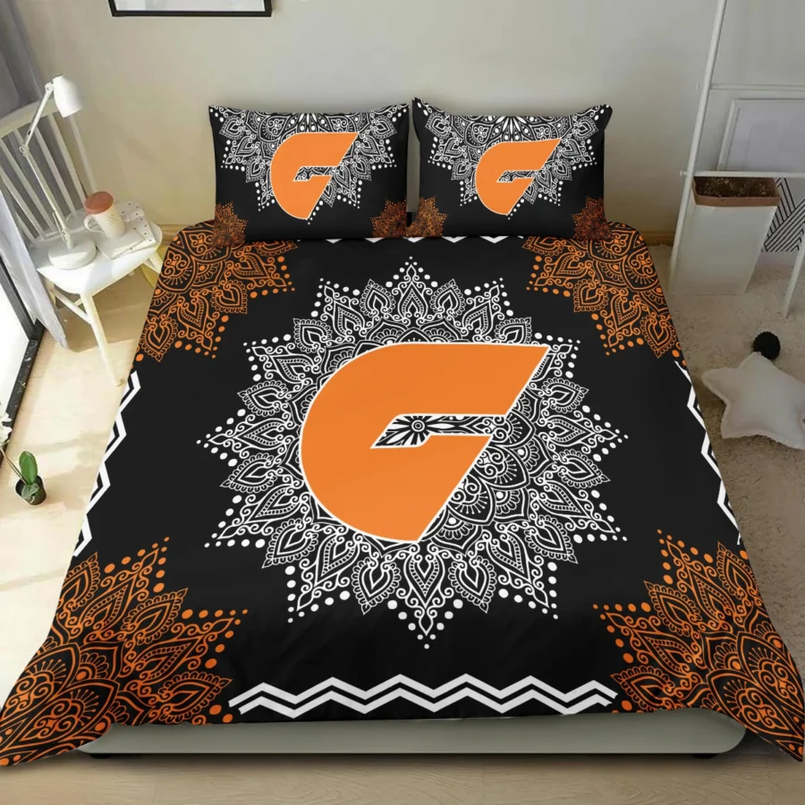 AFL GWS Giants Bedding Set Gift For Fans – HOAFL090725BD01GWS - Image 4