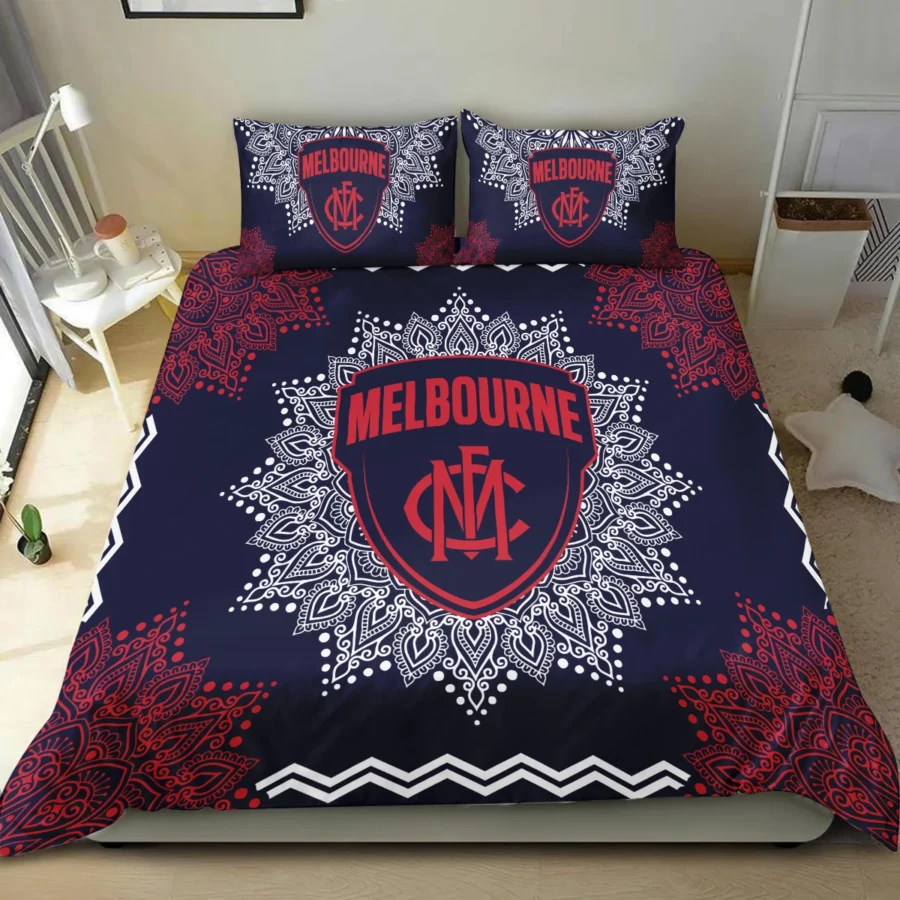AFL Melbourne Demons Bedding Set Gift For Fans – HOAFL090725BD01MELB - Image 4