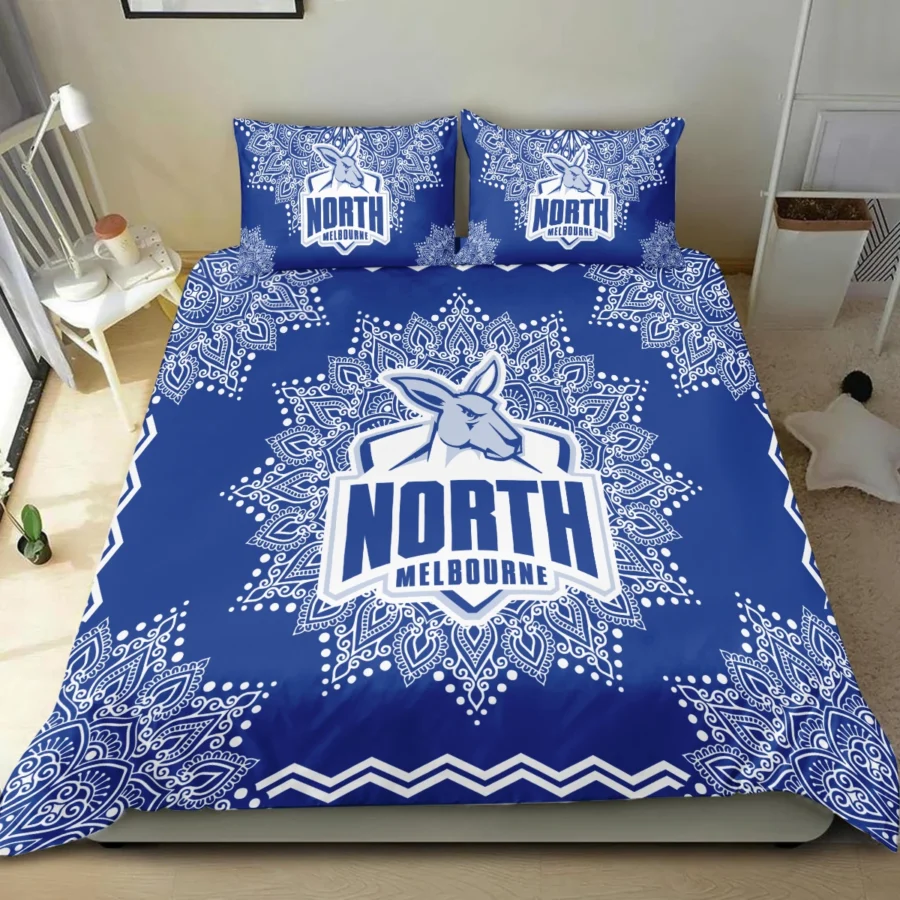 AFL North Melbourne Kangaroos Bedding Set Gift For Fans – HOAFL090725BD01NMFC - Image 4