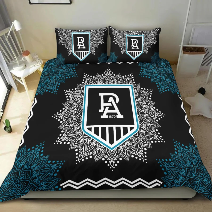 AFL Port Adelaide Power Bedding Set Gift For Fans – HOAFL090725BD01PORT - Image 4