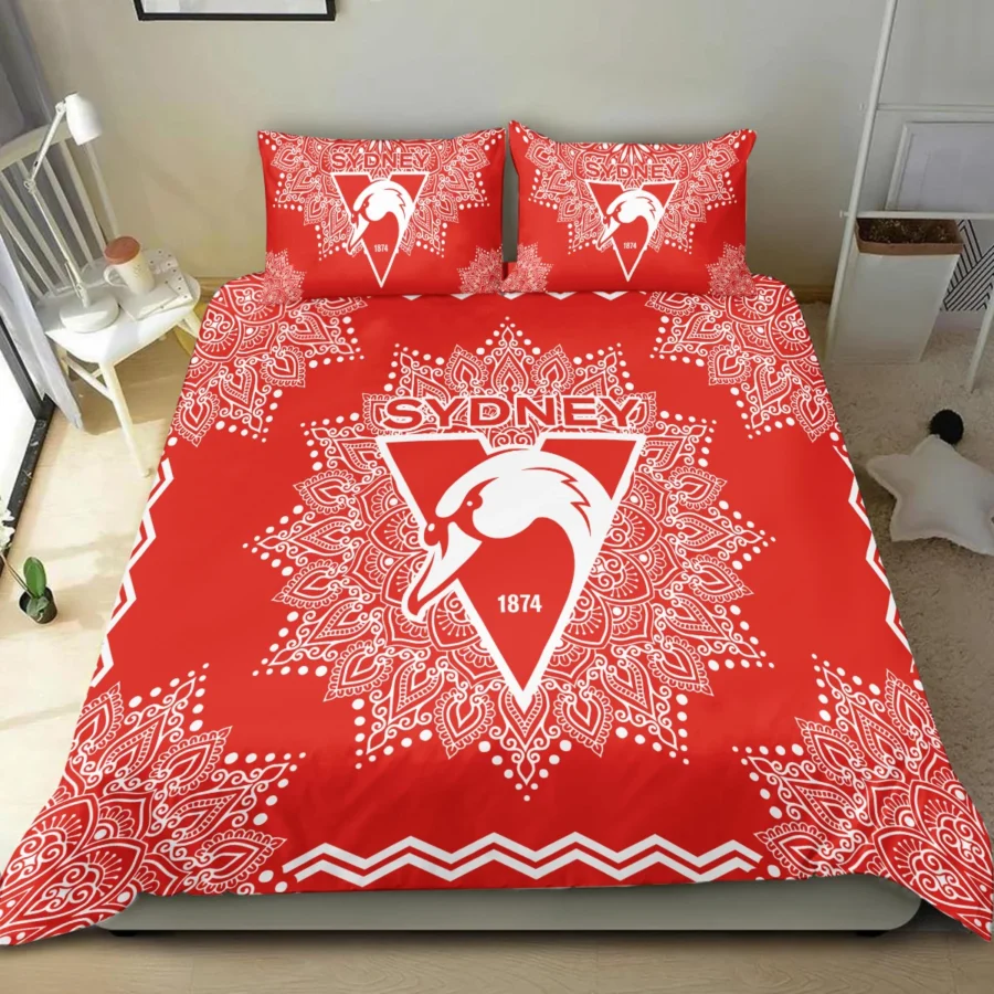 AFL Sydney Swans Bedding Set Gift For Fans – HOAFL090725BD01SYD - Image 4