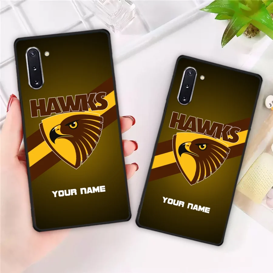 AFL Hawthorn Hawks Phone Case – Dustproof, Scratch & Shock Resistant – HOAFL020725PC01HAW - Image 4
