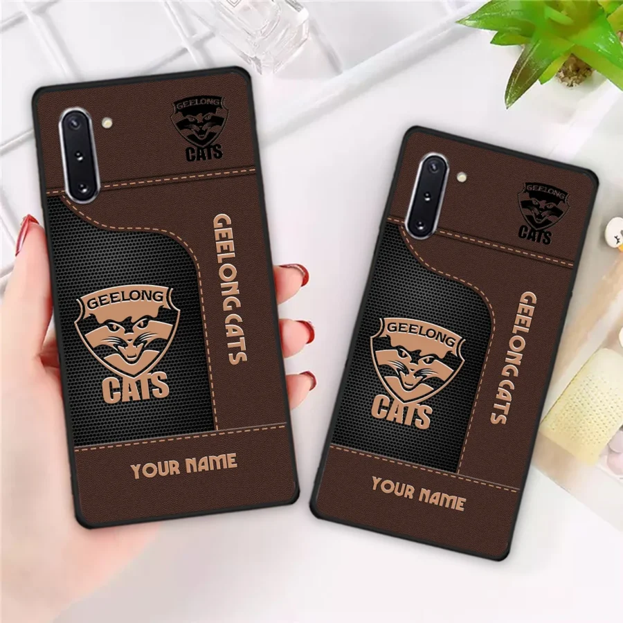 AFL Geelong Catss Phone Case – Dustproof, Scratch & Shock Resistant – HOAFL220725PC01GEEL - Image 4