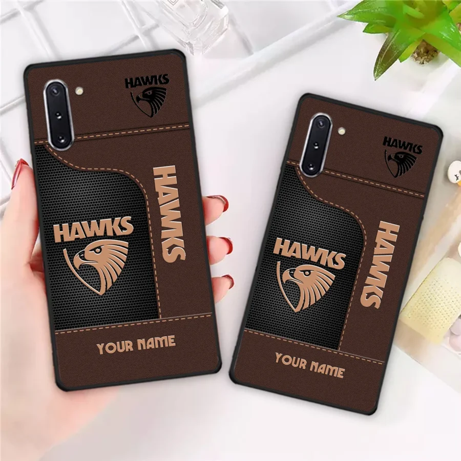 AFL Hawthorn Hawkss Phone Case – Dustproof, Scratch & Shock Resistant – HOAFL220725PC01HAW - Image 4