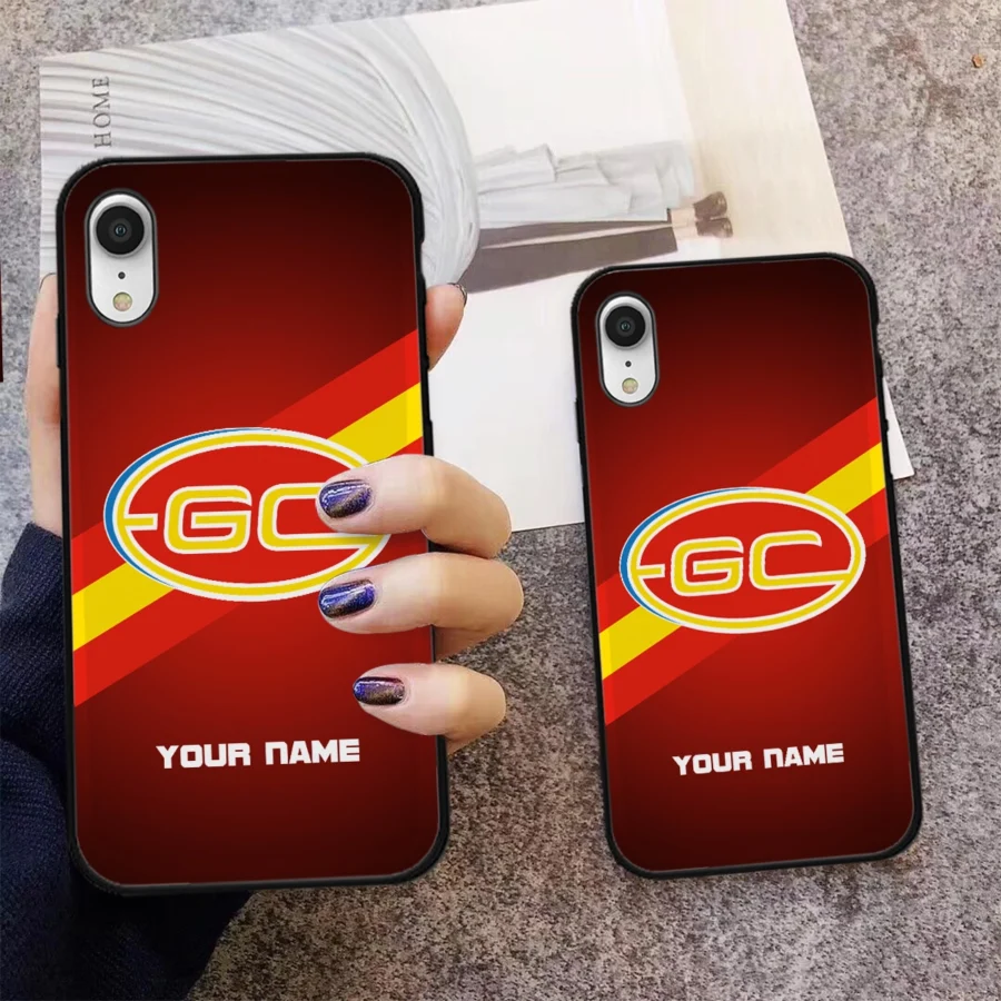 AFL Gold Coast SUNS Phone Case – Dustproof, Scratch & Shock Resistant – HOAFL020725PC01GCFC - Image 5