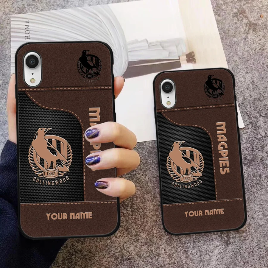 AFL Collingwood Magpiess Phone Case – Dustproof, Scratch & Shock Resistant – HOAFL220725PC01COLL - Image 3
