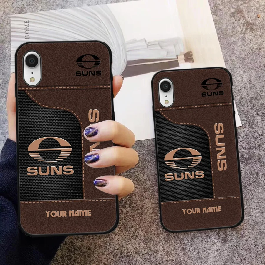 AFL Gold Coast SUNSs Phone Case – Dustproof, Scratch & Shock Resistant – HOAFL220725PC01GCFC - Image 3