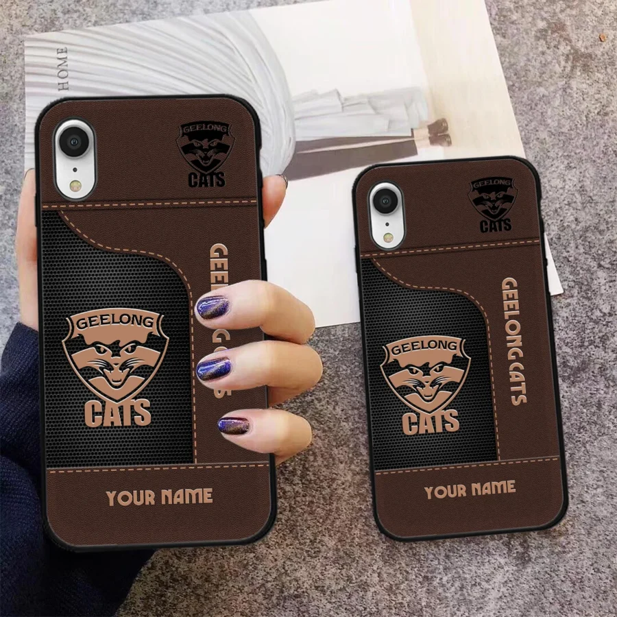 AFL Geelong Catss Phone Case – Dustproof, Scratch & Shock Resistant – HOAFL220725PC01GEEL - Image 3