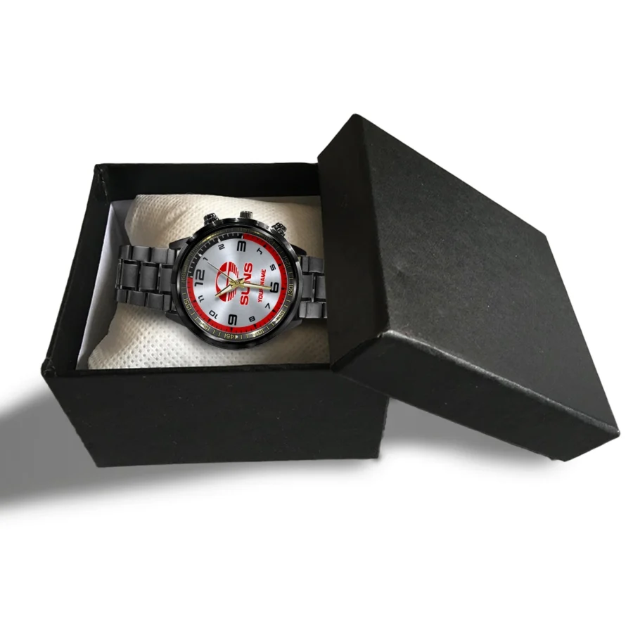AFL Gold Coast SUNS Stainless Steel Watch Gift For Fans – HOAFL210725WA02GCFC - Image 4
